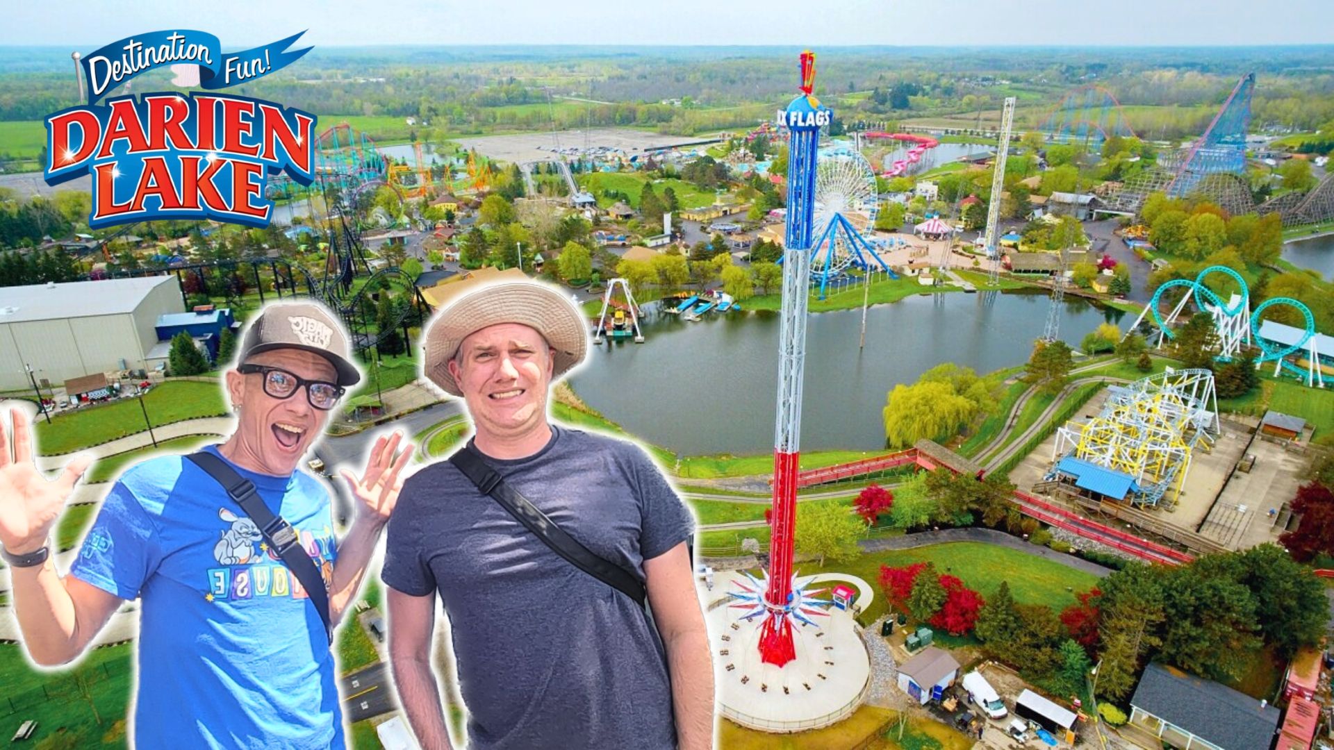 Our First Time to Six Flags Darien Lake – 2023