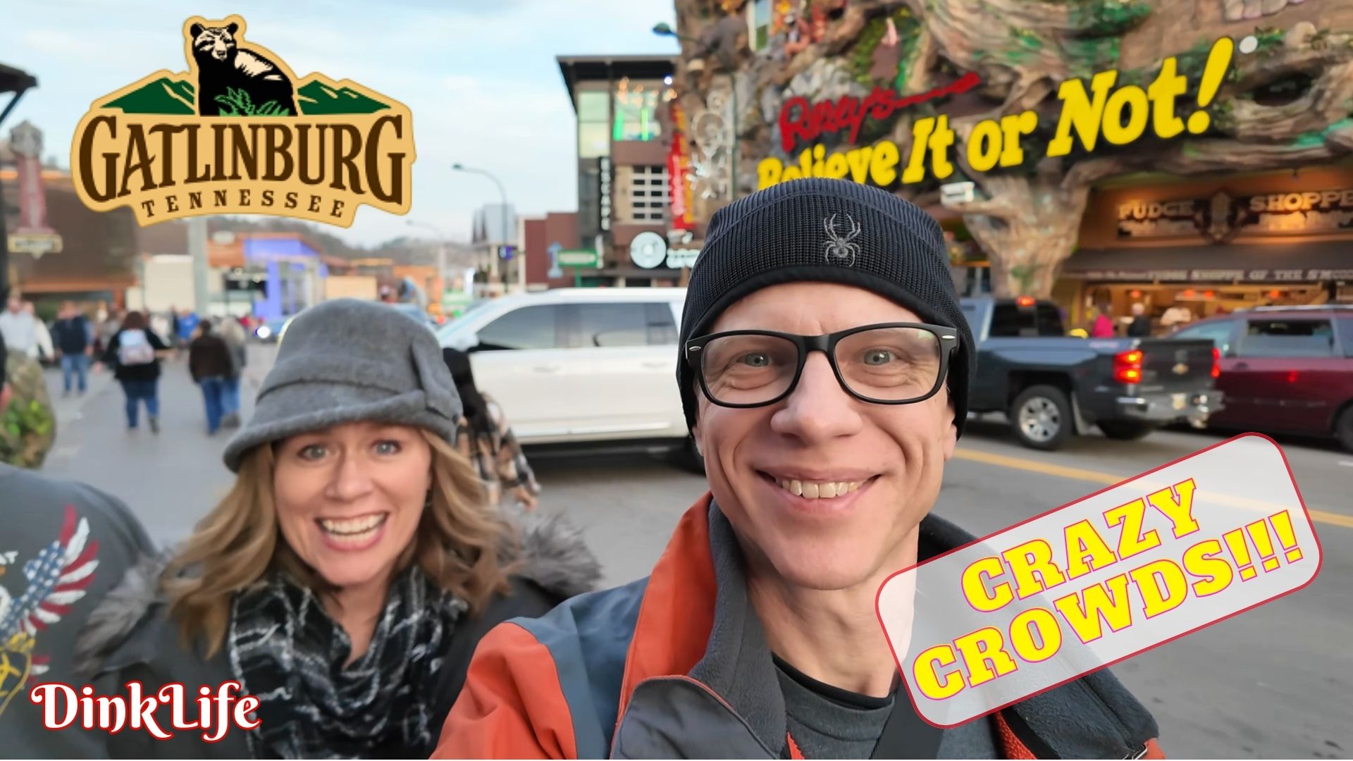 The Crazy Thanksgiving Crowds at Gatlinburg, Tennessee 2023