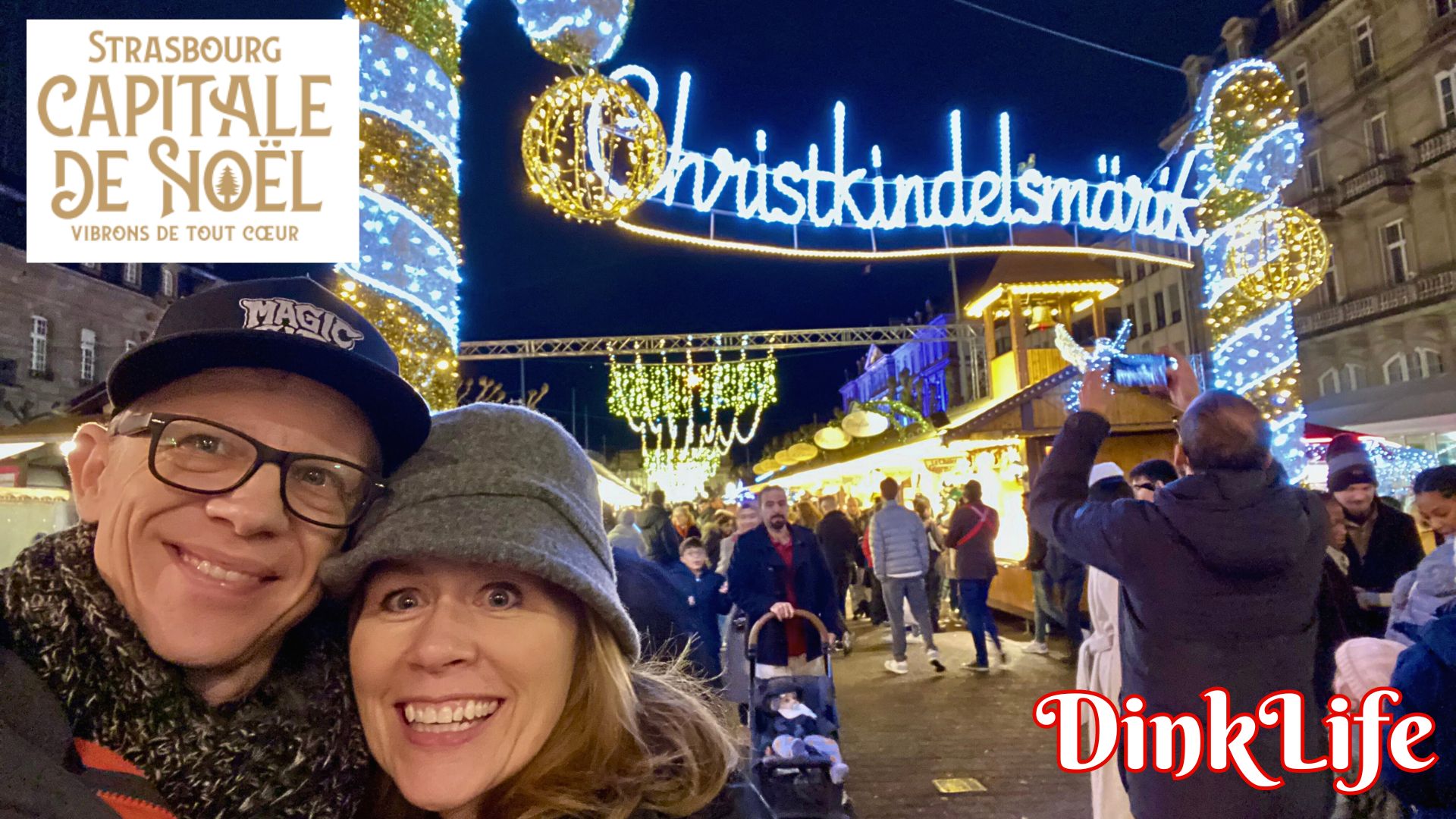Christmas Eve at Strasbourg, France Christmas Markets