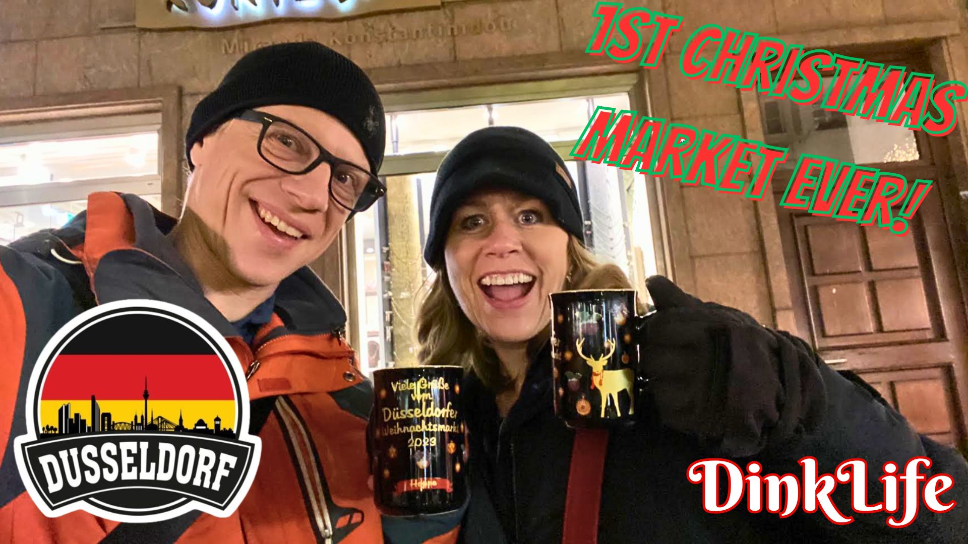 Our First German Christmas Market Ever! – Düsseldorf, Germany