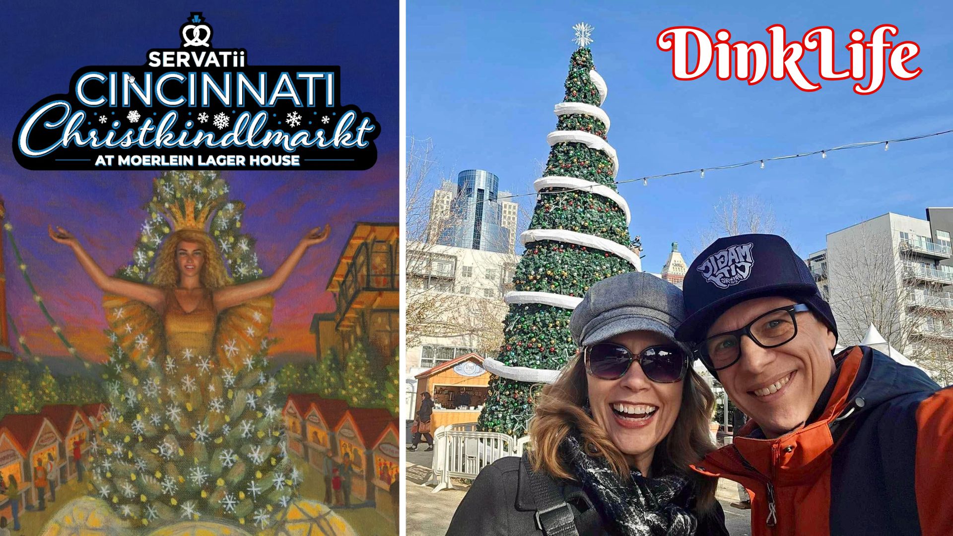 German Christmas Market Vibes in Cincinnati – Food, Glühwein, and Holiday Feels!