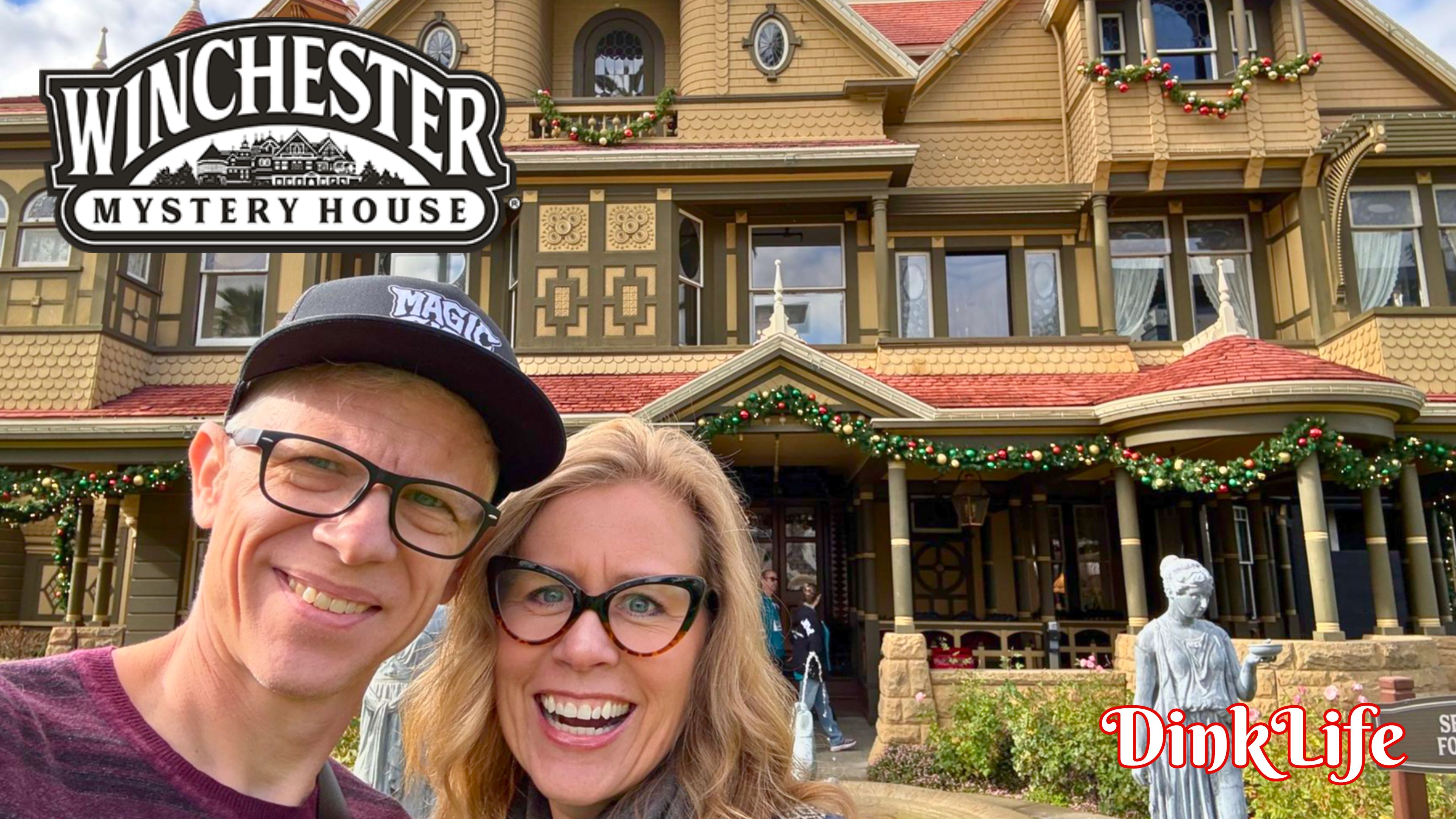 Exploring the Winchester Mystery House – Spooky Basement & Oddities Market!